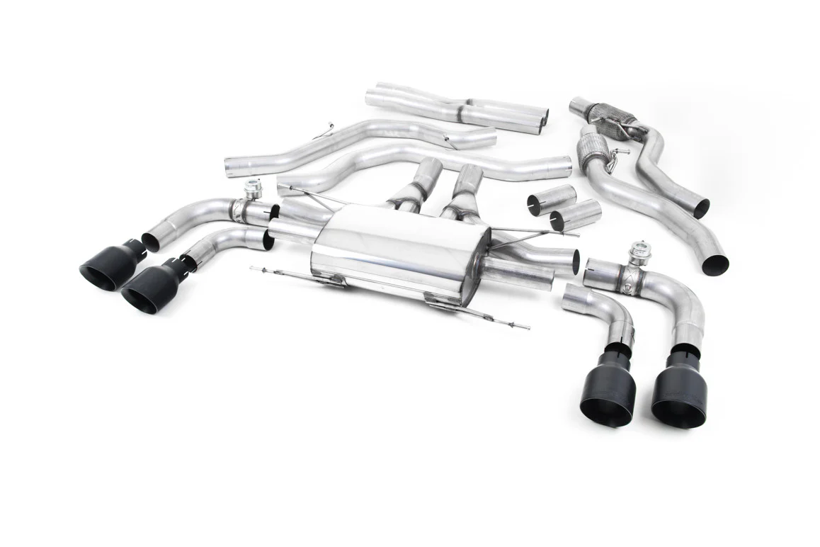 Milltek – Cat-back Uitlaatsysteem – Alfa Romeo Giulia Quadrifoglio 2.9 V6 Bi-Turbo (Non-OPF) - Image 3